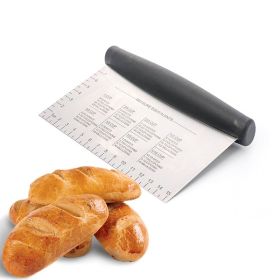 Square Spatula With Measurement Markings for Home Use