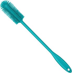 Silicone Bottle Brush, Water Bottle Cleaner Brush with Long Handle, Perfect for Cleaning Narrow Neck Containers, Vacuum Sports Bottle, Tumblers,