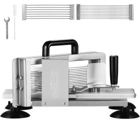 Commercial Tomato Slicer, 1/4"+3/8"+3/16" Tomato Cutter Slicer, Stainless Steel Heavy Duty Tomato Slicer Machine