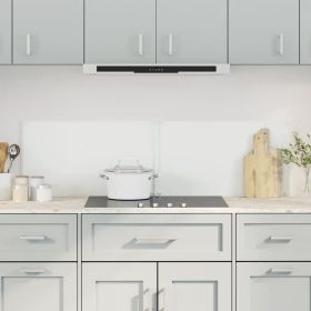 Kitchen Backsplashes 2 pcs Transparent 27.6"x15.7" Tempered Glass