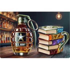 Painted Book Coffee Cup Unique Book Stacking Coffee Cup (Option: Type B Set2-1PCS)