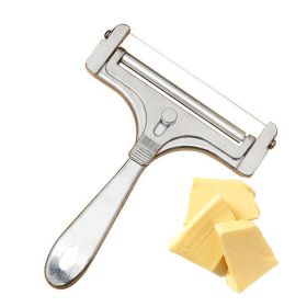 Butter Cheese Slicer for Household & Commercial Use (Color: Polished Silver, Type: Kitchen Tools)