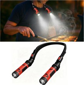 LED light  Grill Light for Outdoor Barbecue Grilling Accessories (Color: Red)