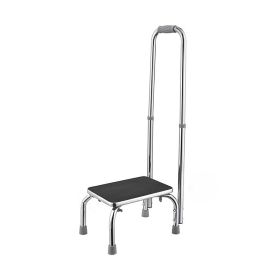 Non-Slip Heavy Duty Step Stool for Kitchen Office Bathroom and Garage (Color: As the picture shown, Material: Metal)
